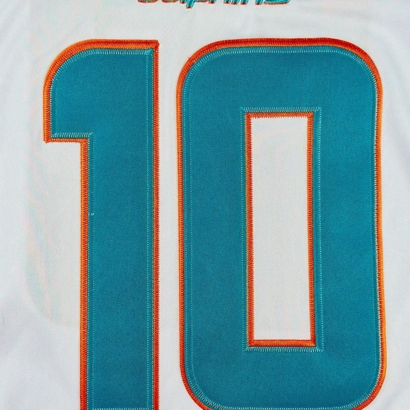 Nike Miami Dolphins Tyreek Hill On Field Alternate Jersey Men's Size XL - Picture 5 of 10